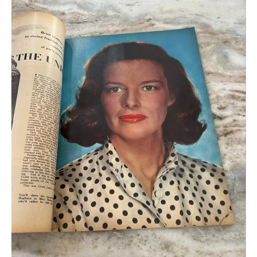 Vtg Screen Stories Magazine June 1948 Deanna Durbin Ads Movies +